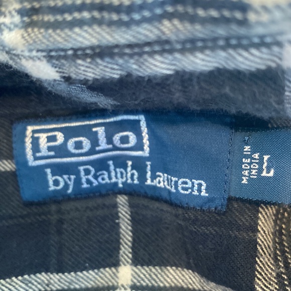 Polo by Ralph Lauren button down flannel - Picture 7 of 7